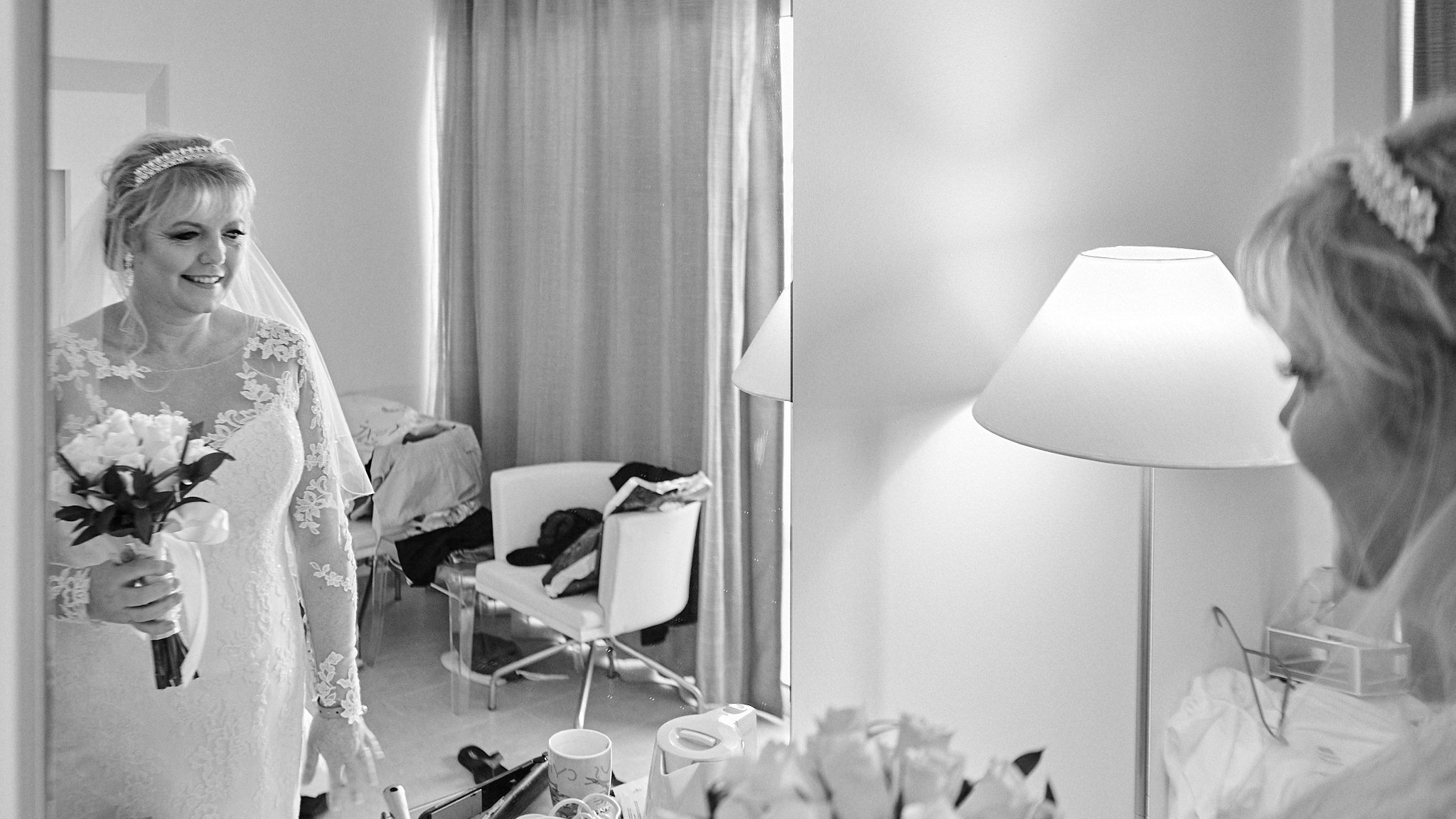 Monochrome, Black and White, B&W, Wedding photography of Kara and Ian taken at The Sentido Cypria Bay, in Pafos, Cyprus by Cyprus Wedding photographer - Richard King. September 2018. The wedding included a trip on a wedding bus. Monochrome, Black and White, B&W, Wedding photography of Kara and Ian taken at The Sentido Cypria Bay, in Pafos, Cyprus by Cyprus Wedding photographer - Richard King. September 2018. The wedding included a trip on a wedding bus.