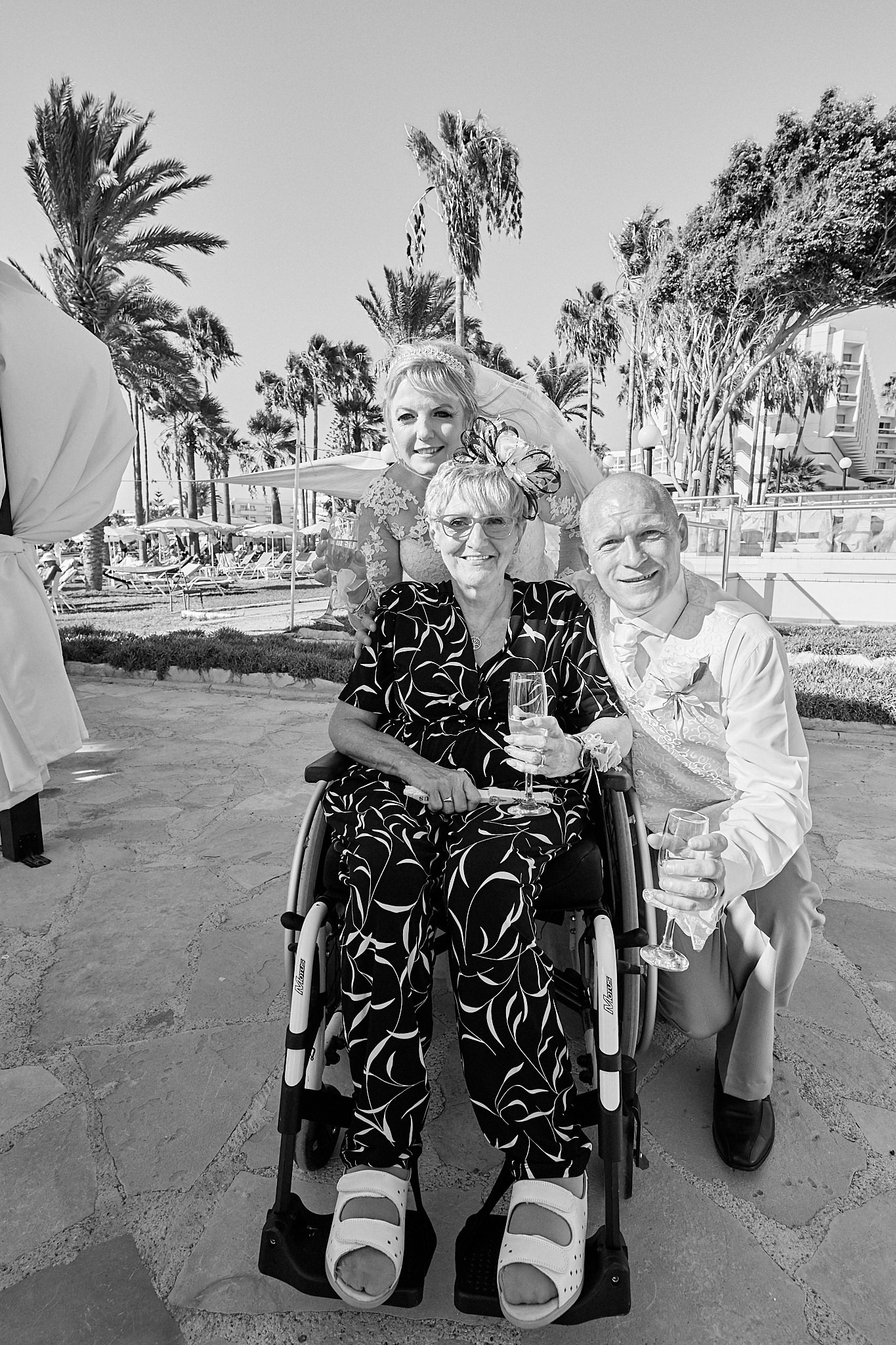 Monochrome, Black and White, B&W, Wedding photography of Kara and Ian taken at The Sentido Cypria Bay, in Pafos, Cyprus by Cyprus Wedding photographer - Richard King. September 2018. The wedding included a trip on a wedding bus. Monochrome, Black and White, B&W, Wedding photography of Kara and Ian taken at The Sentido Cypria Bay, in Pafos, Cyprus by Cyprus Wedding photographer - Richard King. September 2018. The wedding included a trip on a wedding bus.