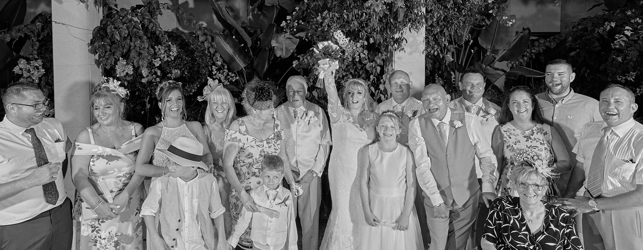 Monochrome, Black and White, B&W, Wedding photography of Kara and Ian taken at The Sentido Cypria Bay, in Pafos, Cyprus by Cyprus Wedding photographer - Richard King. September 2018. The wedding included a trip on a wedding bus. Monochrome, Black and White, B&W, Wedding photography of Kara and Ian taken at The Sentido Cypria Bay, in Pafos, Cyprus by Cyprus Wedding photographer - Richard King. September 2018. The wedding included a trip on a wedding bus.