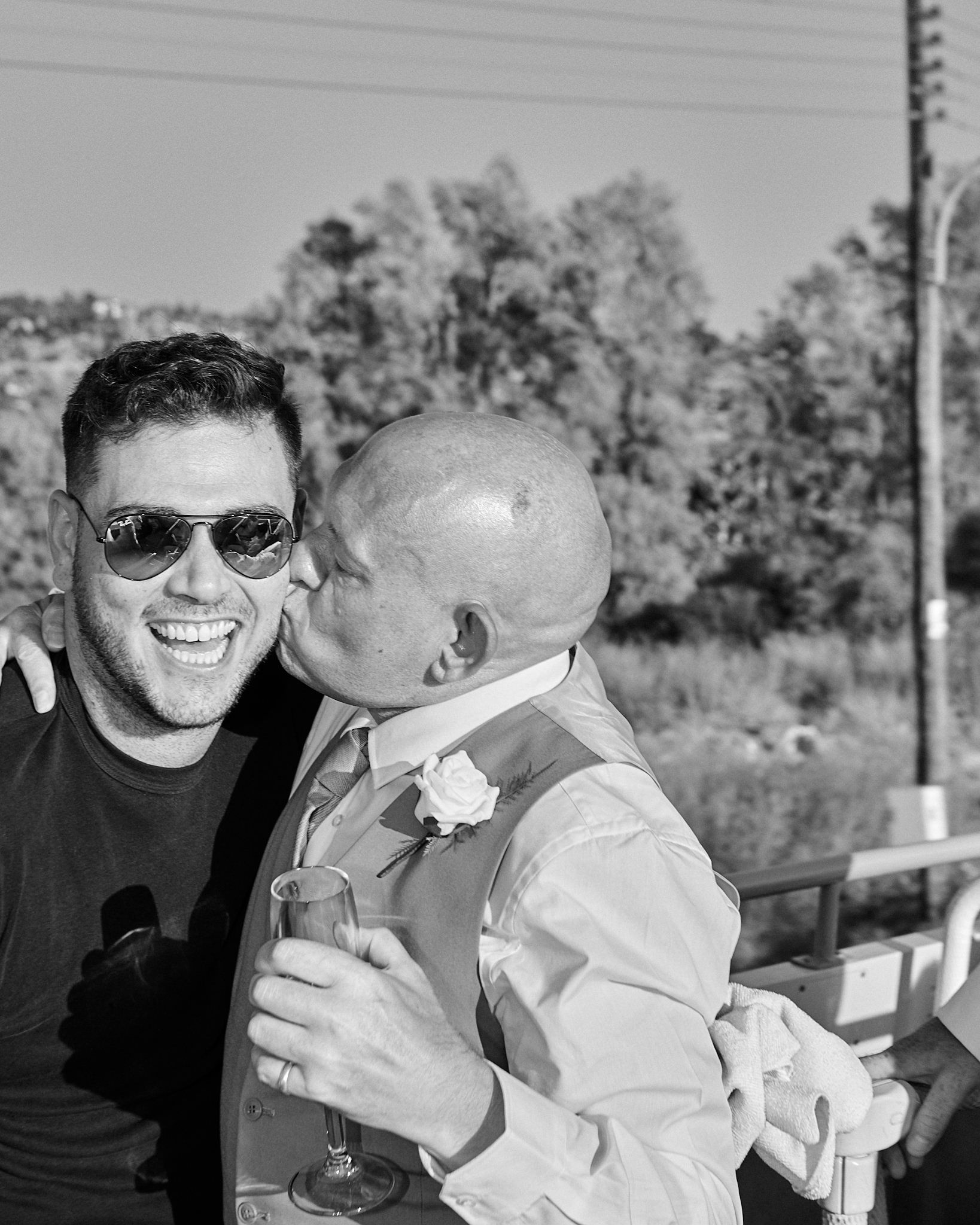 Monochrome, Black and White, B&W, Wedding photography of Kara and Ian taken at The Sentido Cypria Bay, in Pafos, Cyprus by Cyprus Wedding photographer - Richard King. September 2018. The wedding included a trip on a wedding bus. Monochrome, Black and White, B&W, Wedding photography of Kara and Ian taken at The Sentido Cypria Bay, in Pafos, Cyprus by Cyprus Wedding photographer - Richard King. September 2018. The wedding included a trip on a wedding bus.