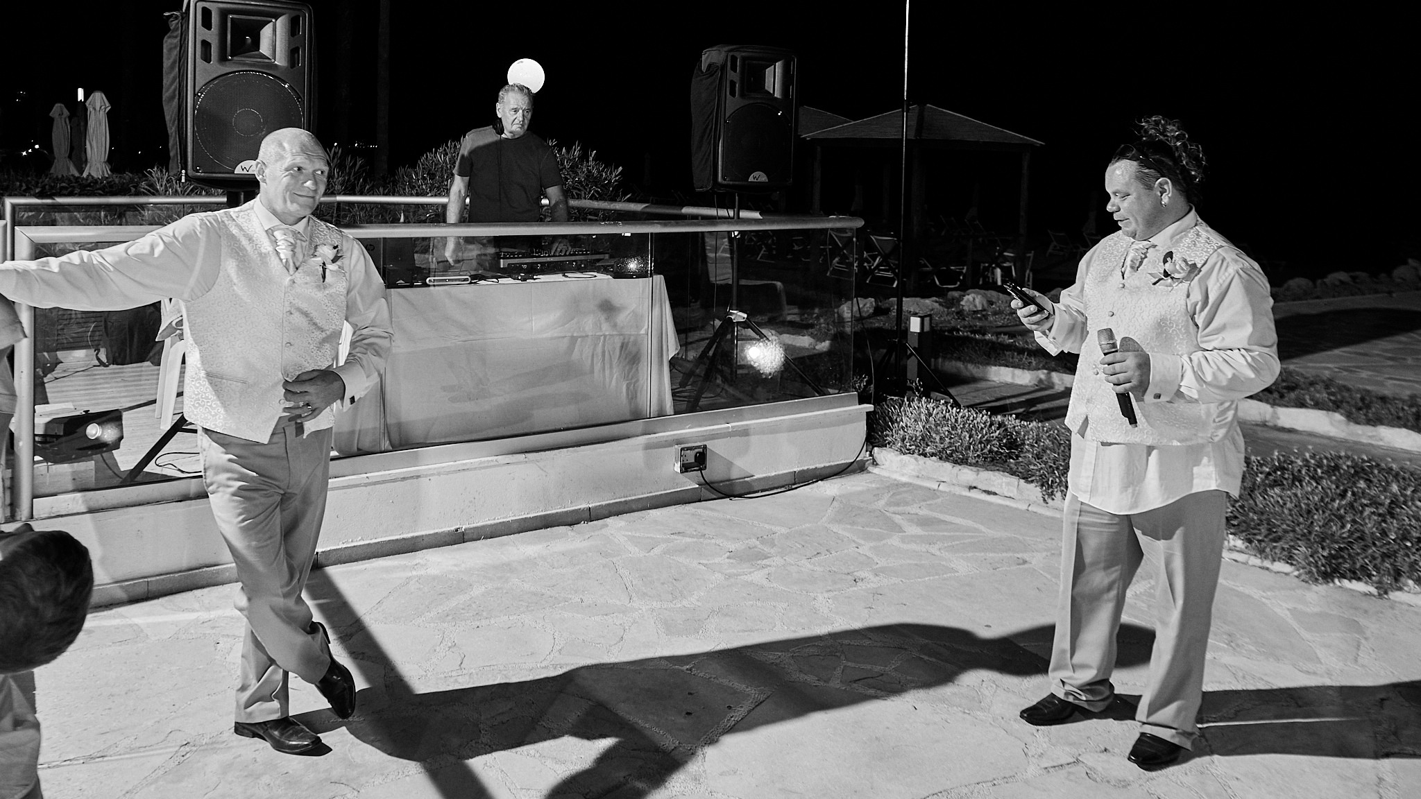 Monochrome, Black and White, B&W, Wedding photography of Kara and Ian taken at The Sentido Cypria Bay, in Pafos, Cyprus by Cyprus Wedding photographer - Richard King. September 2018. The wedding included a trip on a wedding bus. Monochrome, Black and White, B&W, Wedding photography of Kara and Ian taken at The Sentido Cypria Bay, in Pafos, Cyprus by Cyprus Wedding photographer - Richard King. September 2018. The wedding included a trip on a wedding bus.