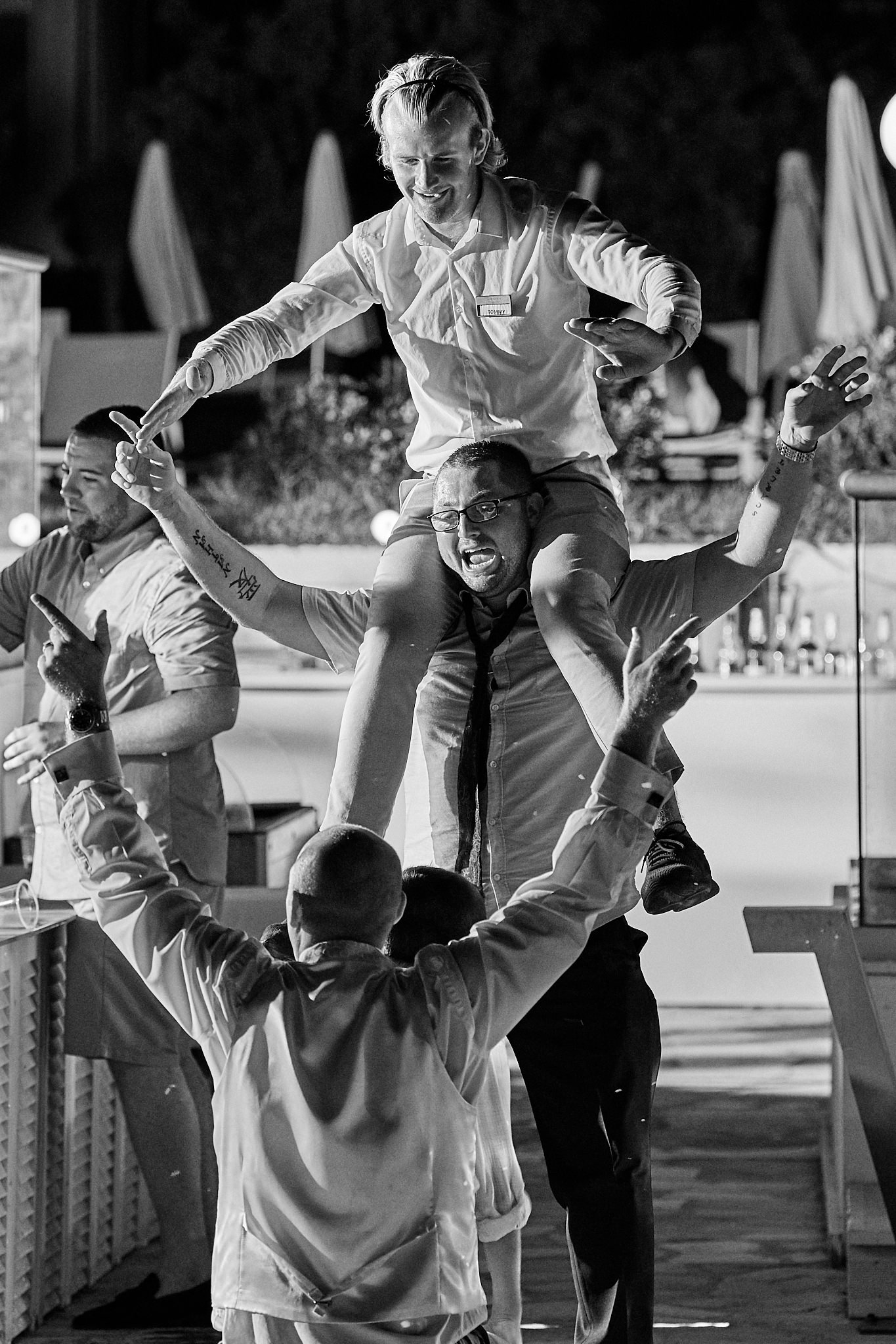 Monochrome, Black and White, B&W, Wedding photography of Kara and Ian taken at The Sentido Cypria Bay, in Pafos, Cyprus by Cyprus Wedding photographer - Richard King. September 2018. The wedding included a trip on a wedding bus. Monochrome, Black and White, B&W, Wedding photography of Kara and Ian taken at The Sentido Cypria Bay, in Pafos, Cyprus by Cyprus Wedding photographer - Richard King. September 2018. The wedding included a trip on a wedding bus.