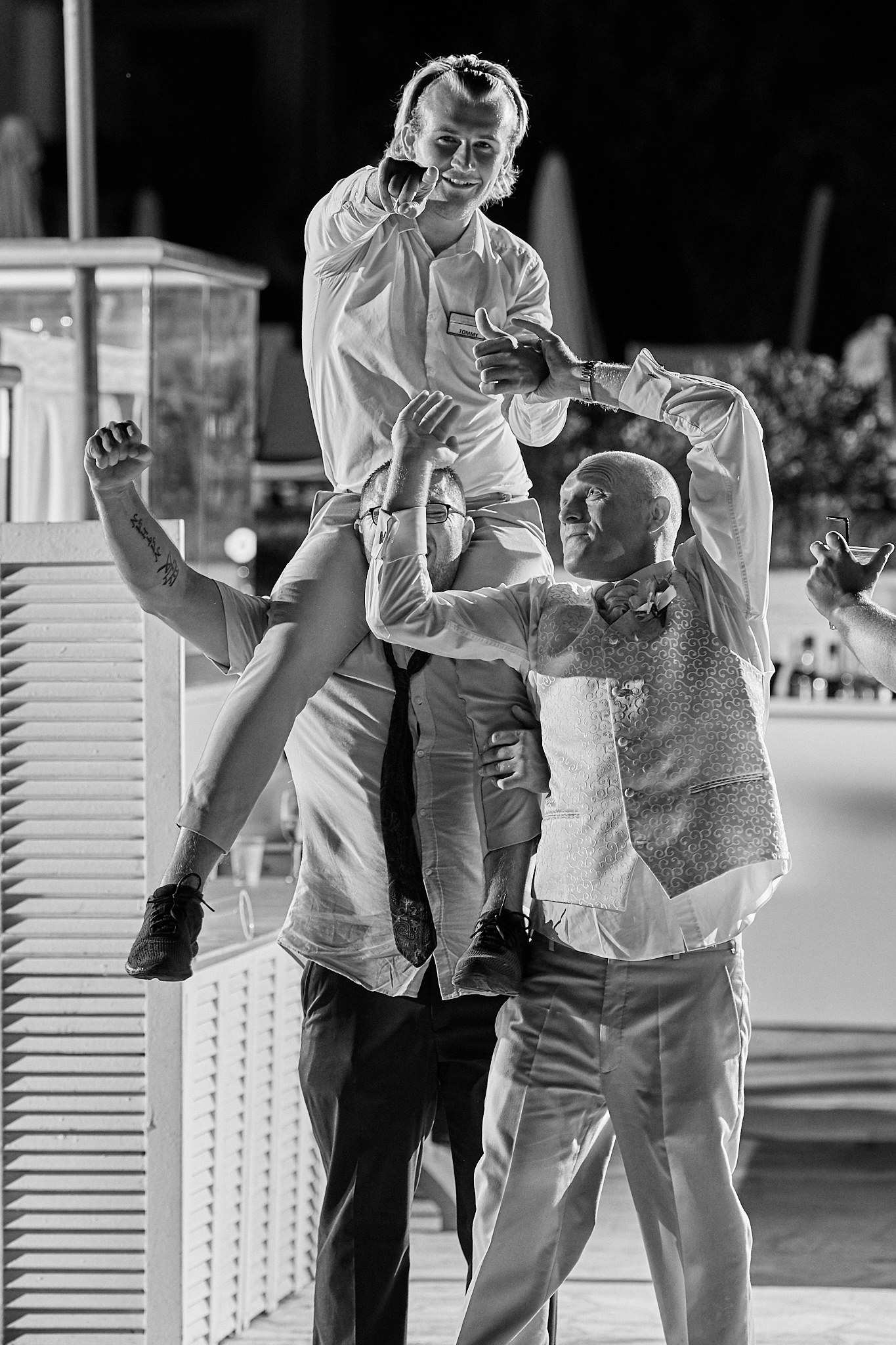 Monochrome, Black and White, B&W, Wedding photography of Kara and Ian taken at The Sentido Cypria Bay, in Pafos, Cyprus by Cyprus Wedding photographer - Richard King. September 2018. The wedding included a trip on a wedding bus. Monochrome, Black and White, B&W, Wedding photography of Kara and Ian taken at The Sentido Cypria Bay, in Pafos, Cyprus by Cyprus Wedding photographer - Richard King. September 2018. The wedding included a trip on a wedding bus.
