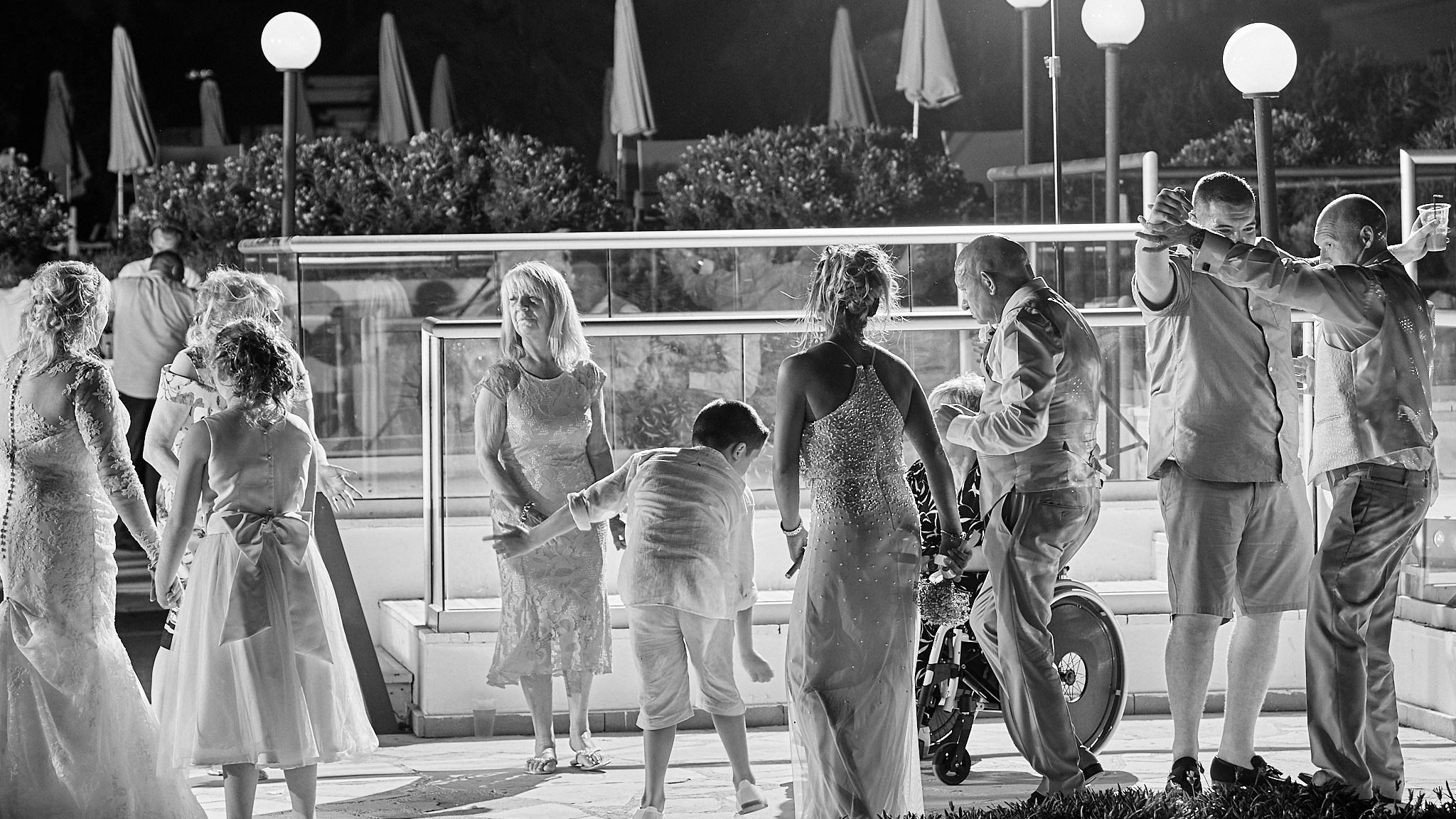 Monochrome, Black and White, B&W, Wedding photography of Kara and Ian taken at The Sentido Cypria Bay, in Pafos, Cyprus by Cyprus Wedding photographer - Richard King. September 2018. The wedding included a trip on a wedding bus. Monochrome, Black and White, B&W, Wedding photography of Kara and Ian taken at The Sentido Cypria Bay, in Pafos, Cyprus by Cyprus Wedding photographer - Richard King. September 2018. The wedding included a trip on a wedding bus.