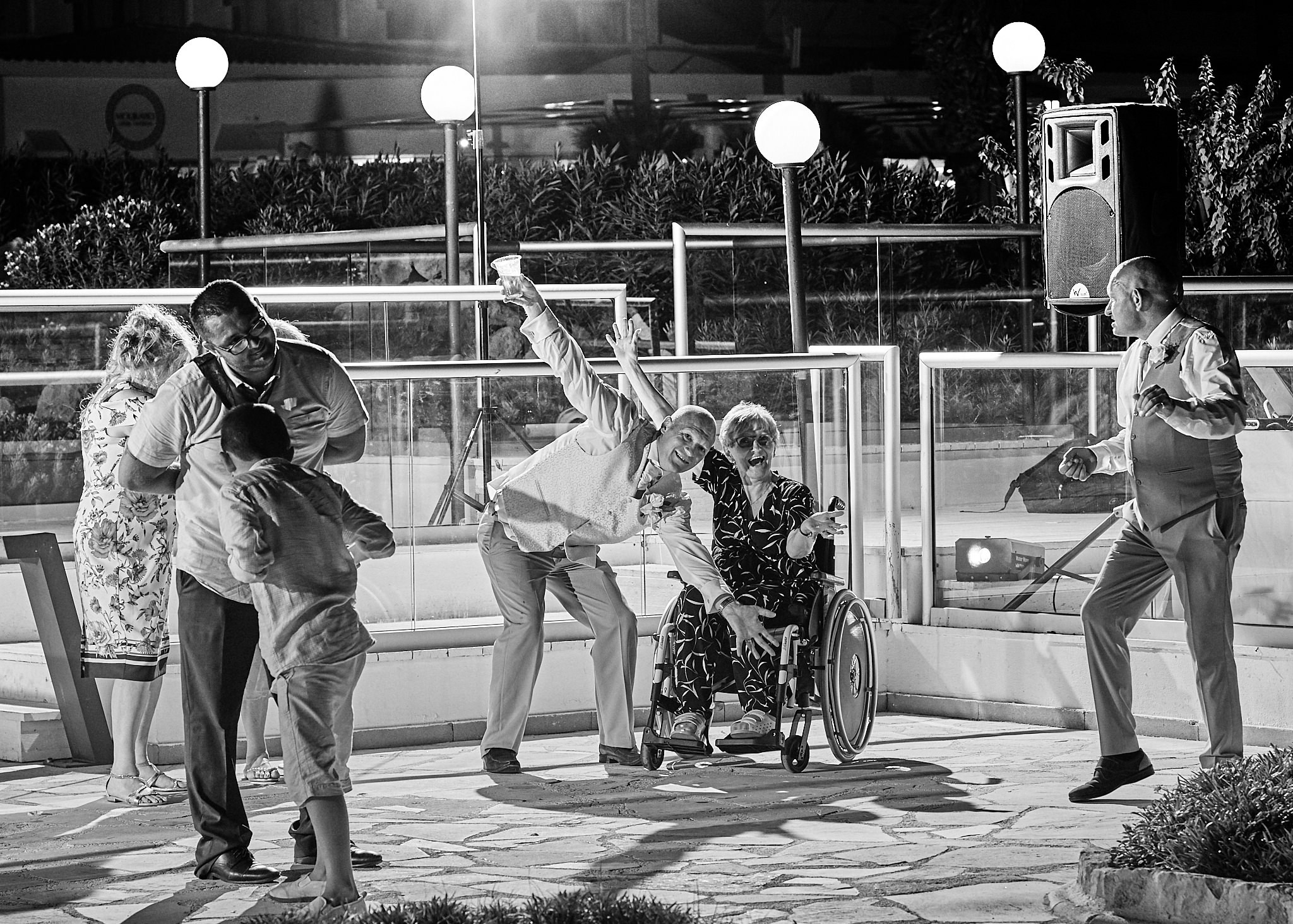 Monochrome, Black and White, B&W, Wedding photography of Kara and Ian taken at The Sentido Cypria Bay, in Pafos, Cyprus by Cyprus Wedding photographer - Richard King. September 2018. The wedding included a trip on a wedding bus. Monochrome, Black and White, B&W, Wedding photography of Kara and Ian taken at The Sentido Cypria Bay, in Pafos, Cyprus by Cyprus Wedding photographer - Richard King. September 2018. The wedding included a trip on a wedding bus.