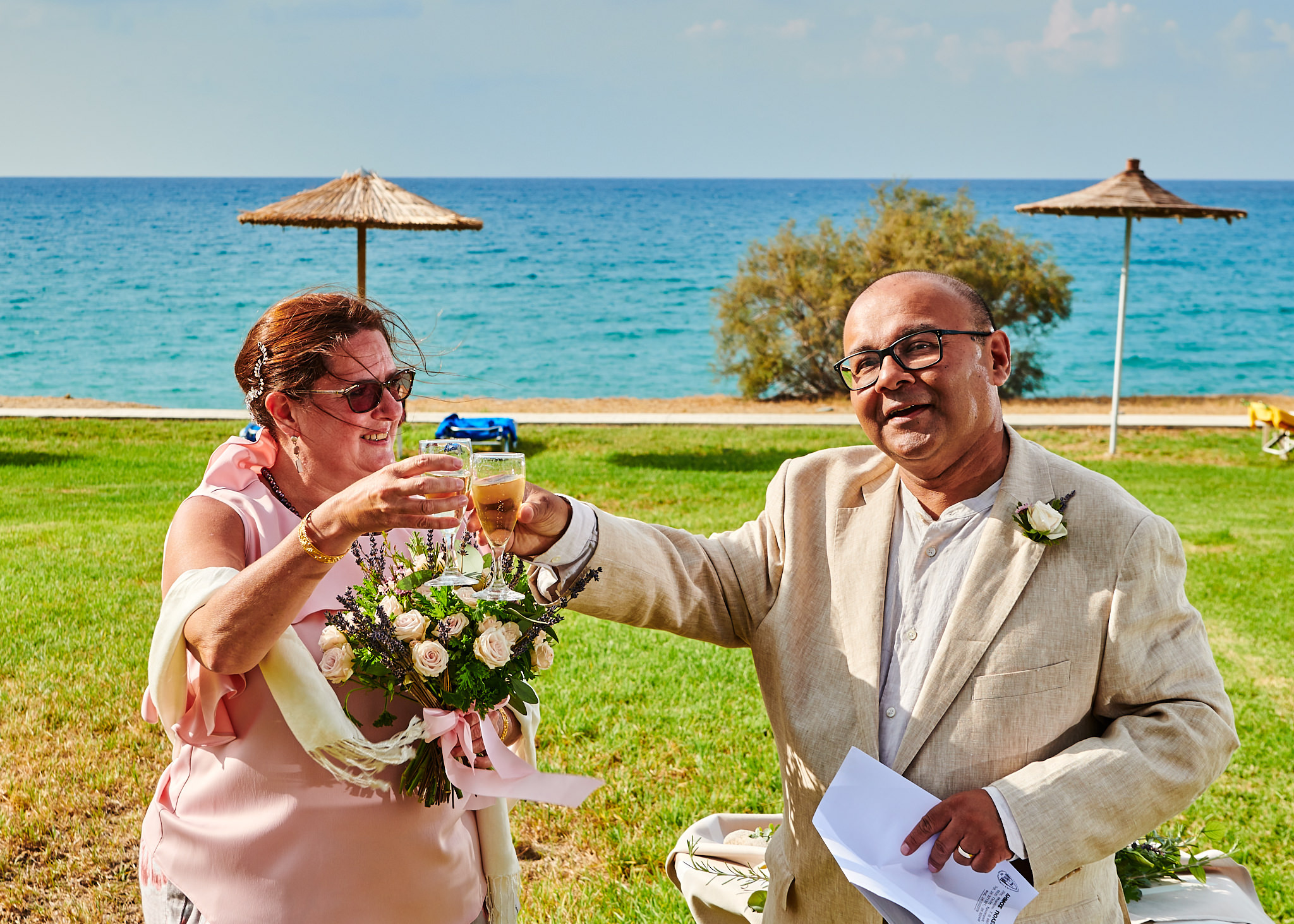 The Wedding of Carolyn and Avirup, which was held at Natura Beach Hotel, Polis in Cyprus.