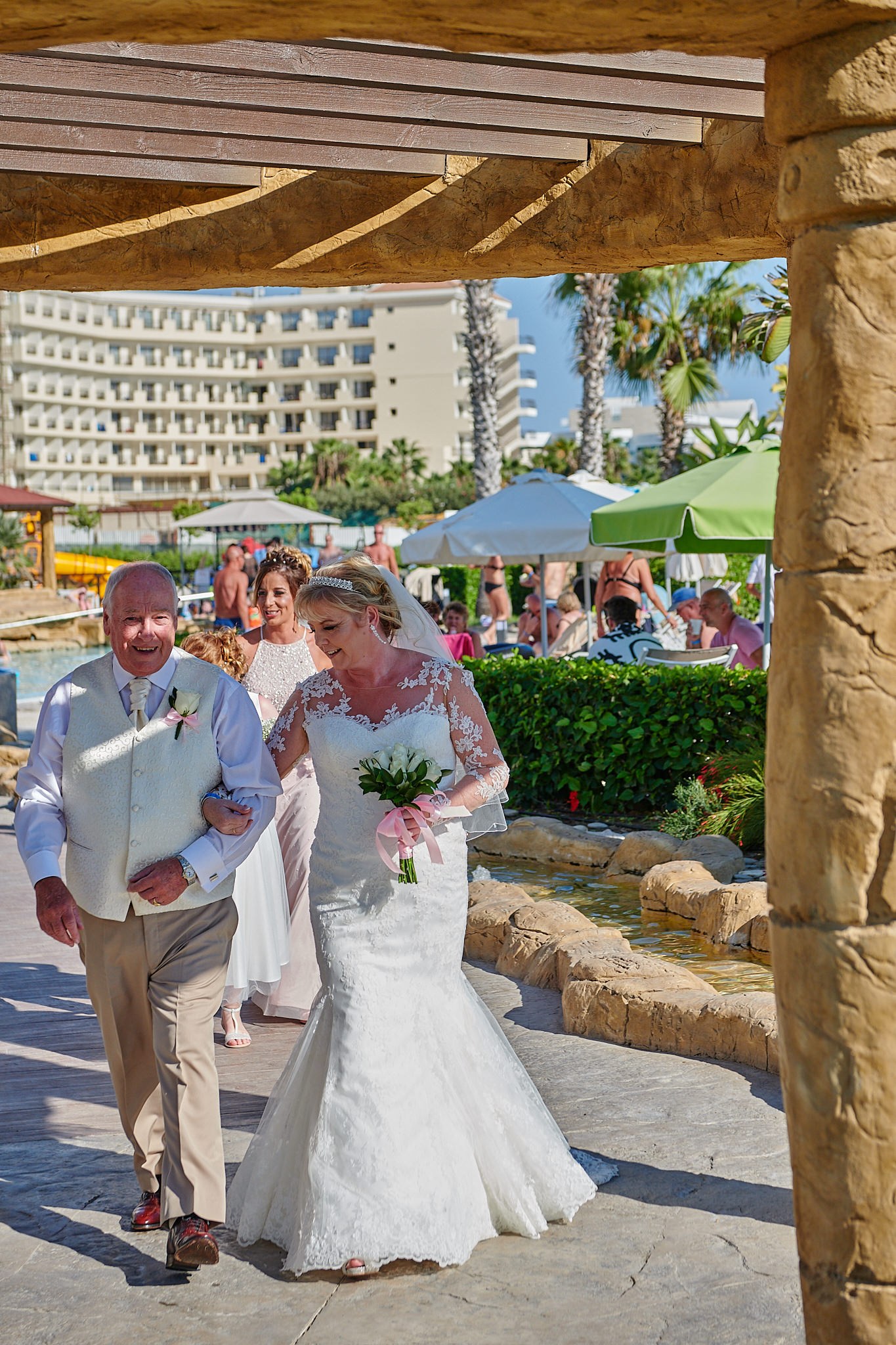 Wedding photography of Kara and Ian taken at The Sentido Cypria Bay, in Pafos, Cyprus by Richard King. September 2018. The wedding included a trip on a wedding bus. Wedding photography of Kara and Ian taken at The Sentido Cypria Bay, in Pafos, Cyprus by Richard King. September 2018. The wedding included a trip on a wedding bus.