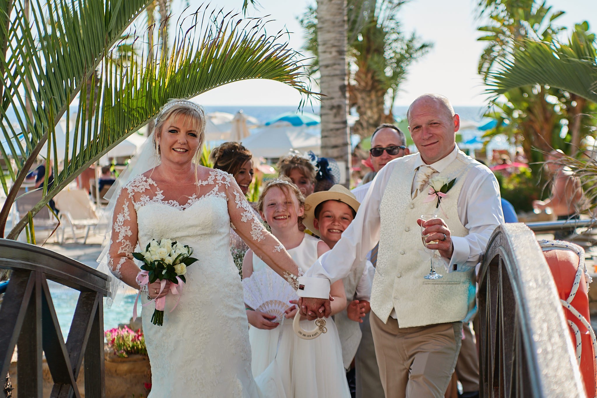 Wedding photography of Kara and Ian taken at The Sentido Cypria Bay, in Pafos, Cyprus by Richard King. September 2018. The wedding included a trip on a wedding bus. Wedding photography of Kara and Ian taken at The Sentido Cypria Bay, in Pafos, Cyprus by Richard King. September 2018. The wedding included a trip on a wedding bus.