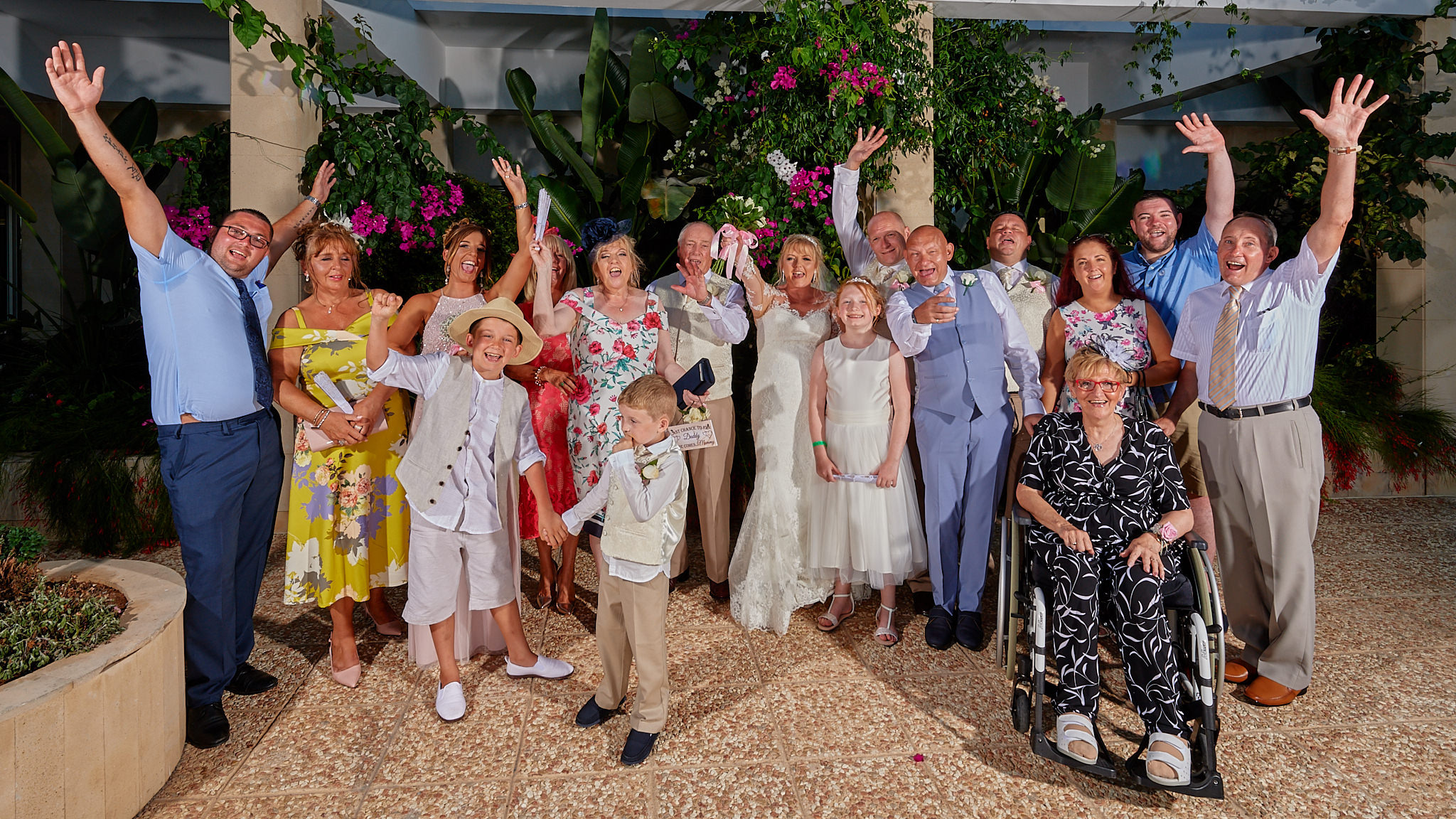 Wedding photography of Kara and Ian taken at The Sentido Cypria Bay, in Pafos, Cyprus by Richard King. September 2018. The wedding included a trip on a wedding bus. Wedding photography of Kara and Ian taken at The Sentido Cypria Bay, in Pafos, Cyprus by Richard King. September 2018. The wedding included a trip on a wedding bus.