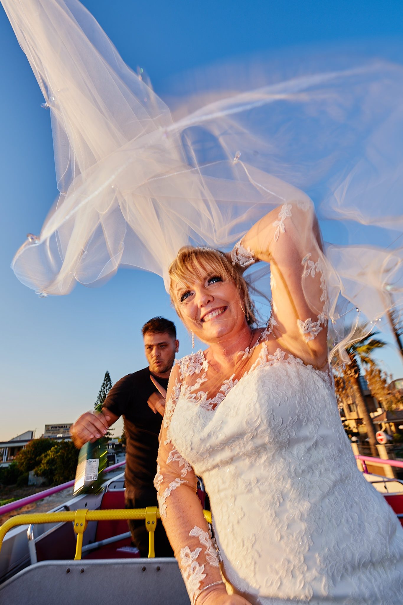 Wedding photography of Kara and Ian taken at The Sentido Cypria Bay, in Pafos, Cyprus by Richard King. September 2018. The wedding included a trip on a wedding bus. Wedding photography of Kara and Ian taken at The Sentido Cypria Bay, in Pafos, Cyprus by Richard King. September 2018. The wedding included a trip on a wedding bus.