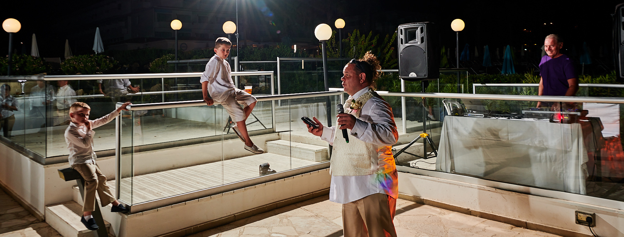 Wedding photography of Kara and Ian taken at The Sentido Cypria Bay, in Pafos, Cyprus by Richard King. September 2018. The wedding included a trip on a wedding bus. Wedding photography of Kara and Ian taken at The Sentido Cypria Bay, in Pafos, Cyprus by Richard King. September 2018. The wedding included a trip on a wedding bus.
