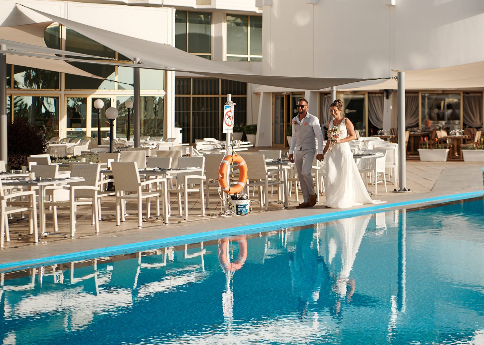 The Wedding of Hannah and Ross at the Louis Imperial Beach Hotel in Paphos