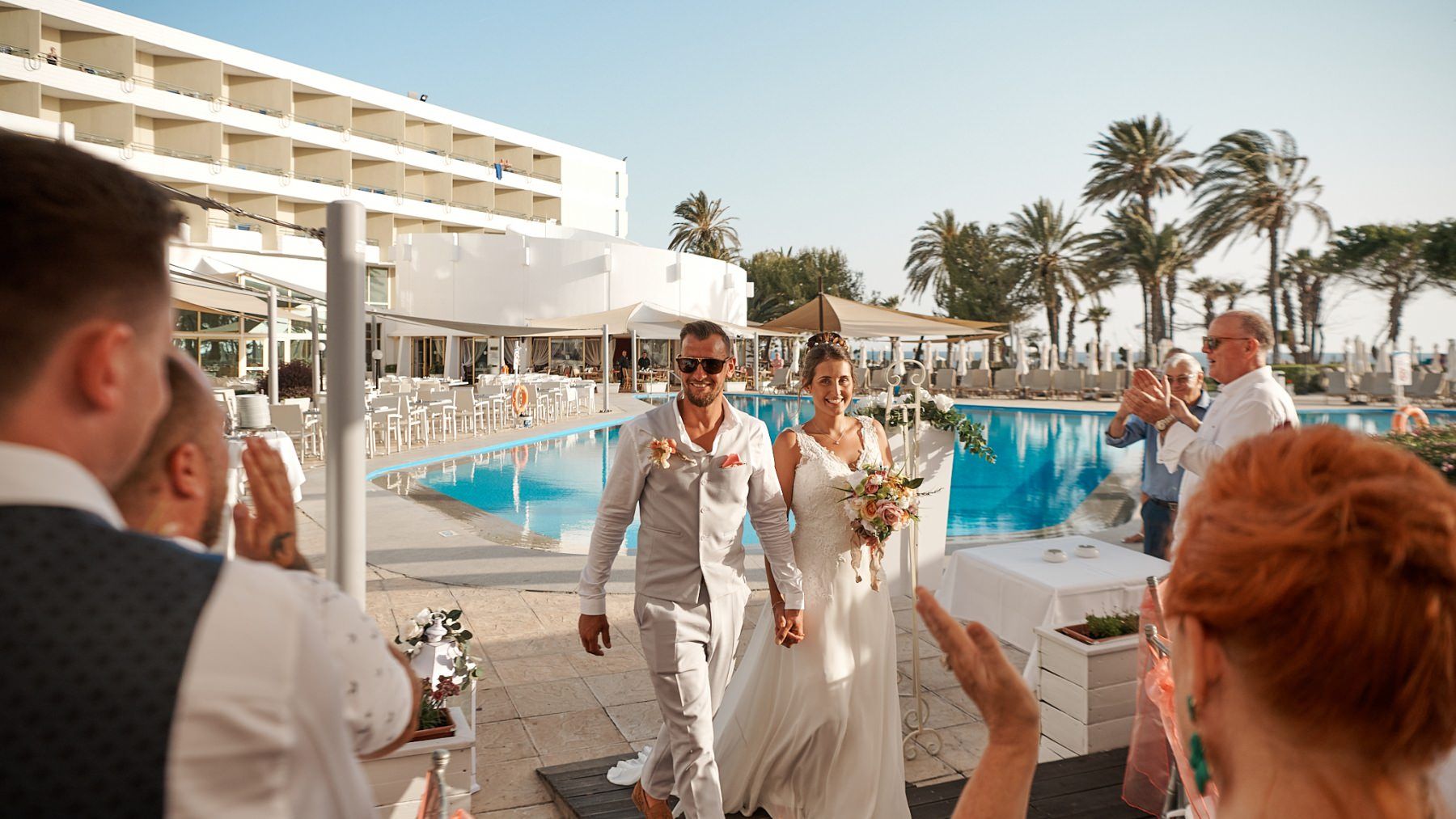 The Wedding of Hannah and Ross at the Louis Imperial Beach Hotel in Paphos