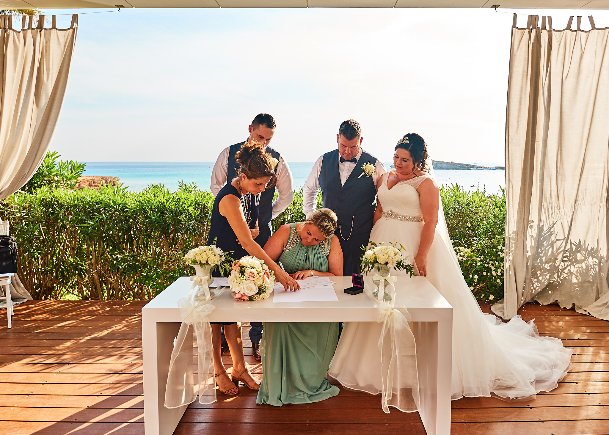 Photograph from a Cyprus Wedding Photograph from a Cyprus Wedding
