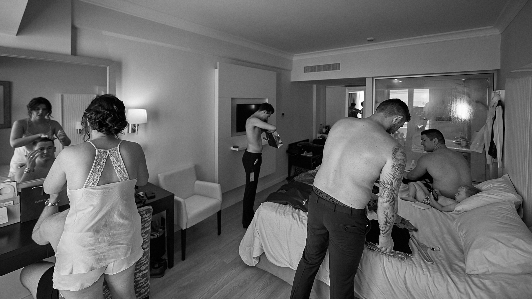 Photograph from the wedding of Shauna and Bradley at the Olympic Lagoon Resort in Ayia Napa