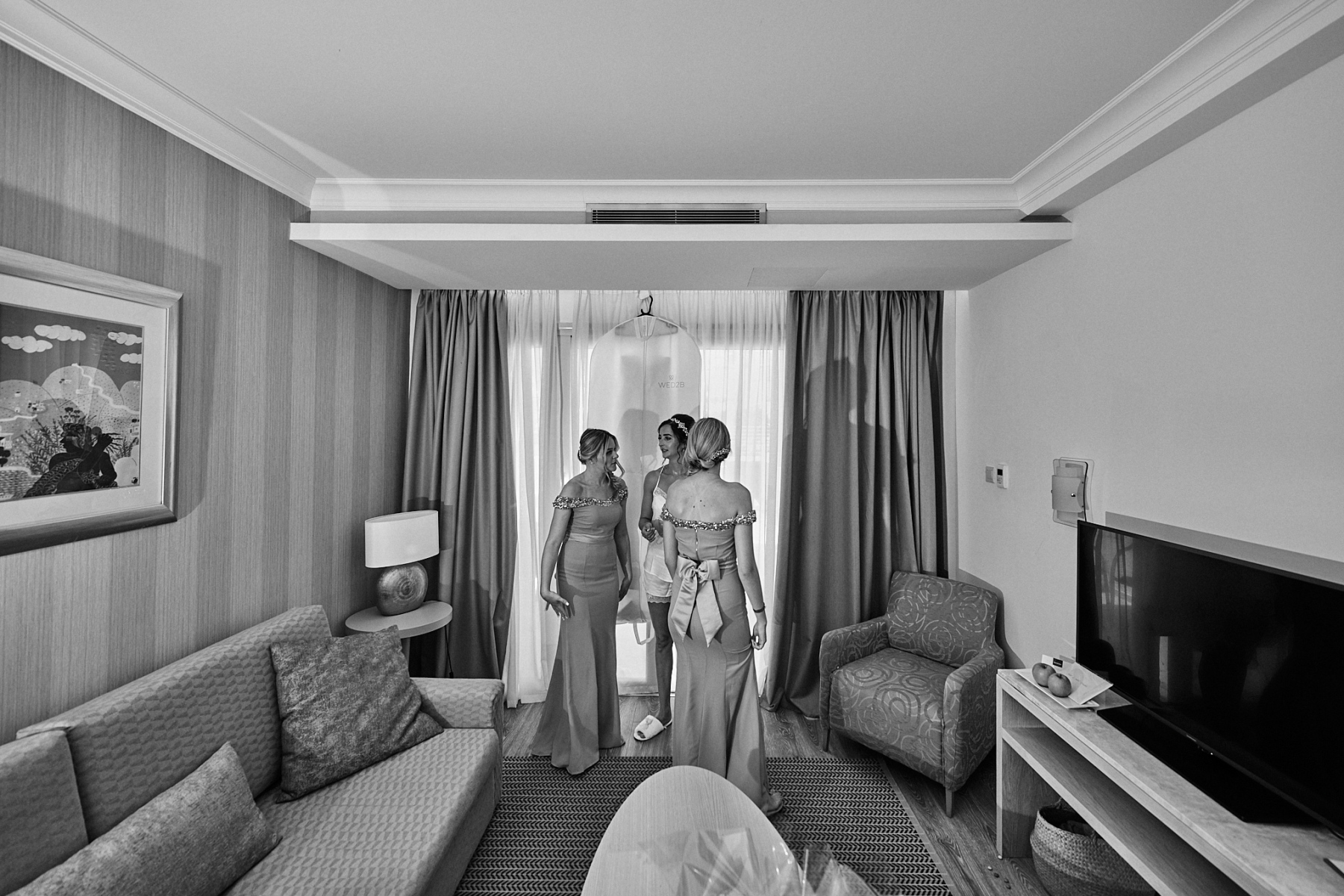 Photograph from the wedding of Shauna and Bradley at the Olympic Lagoon Resort in Ayia Napa