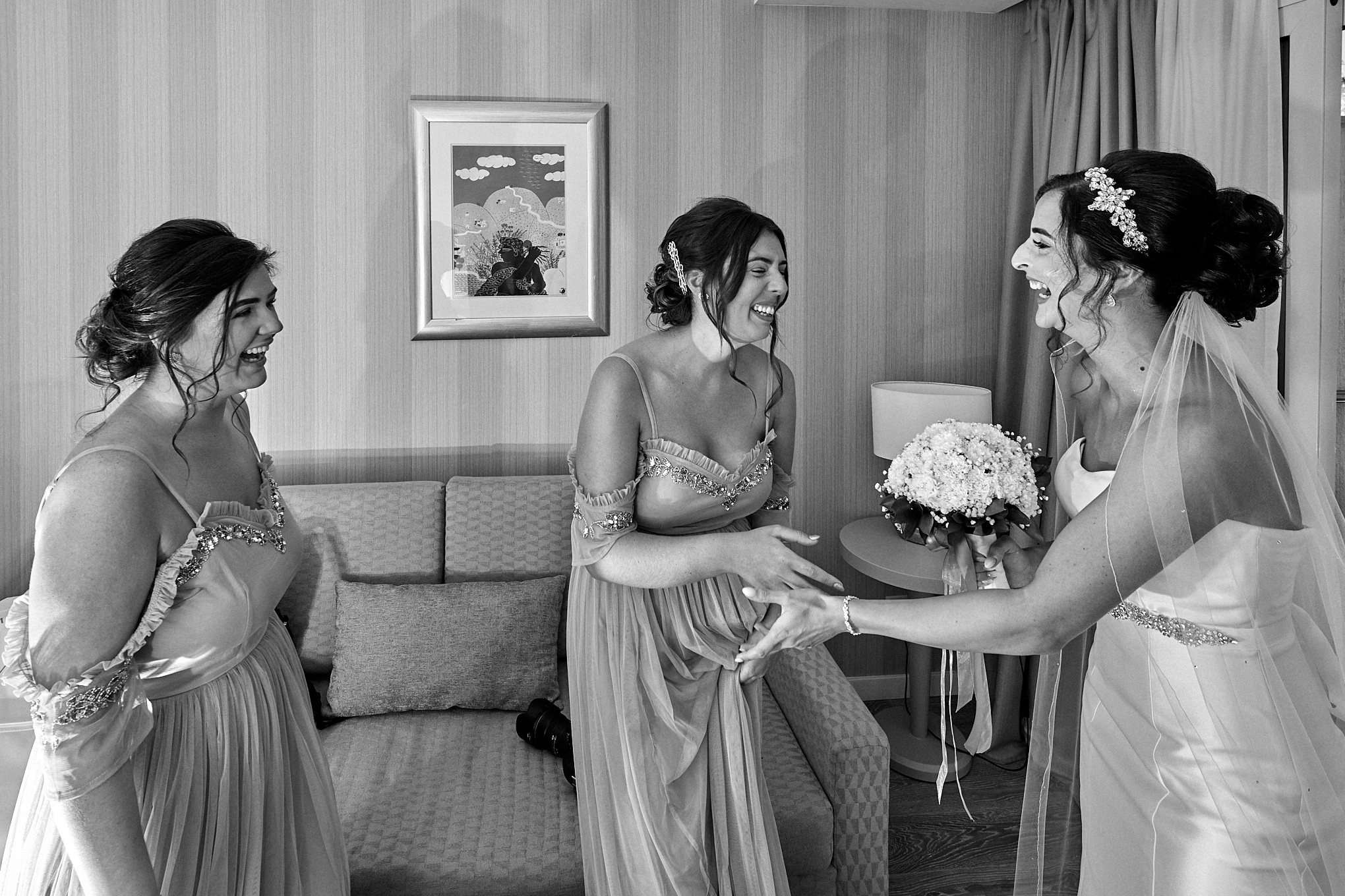 Photograph from the wedding of Shauna and Bradley at the Olympic Lagoon Resort in Ayia Napa