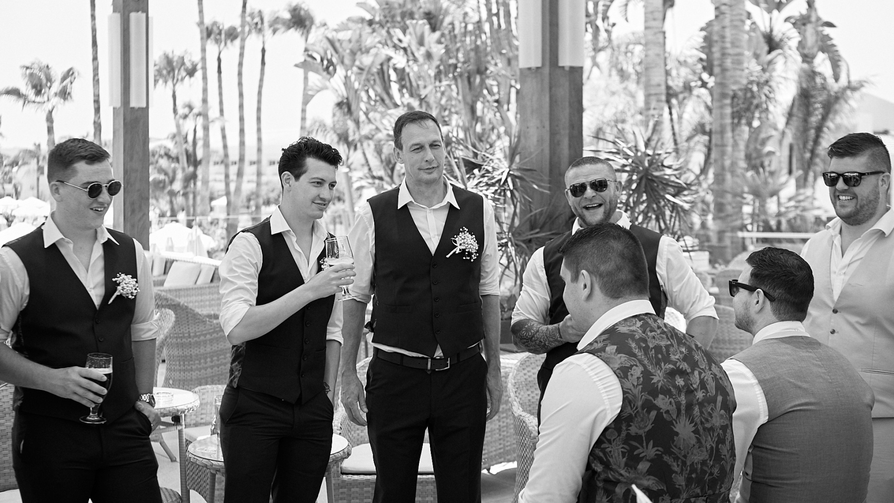 Photograph from the wedding of Shauna and Bradley at the Olympic Lagoon Resort in Ayia Napa