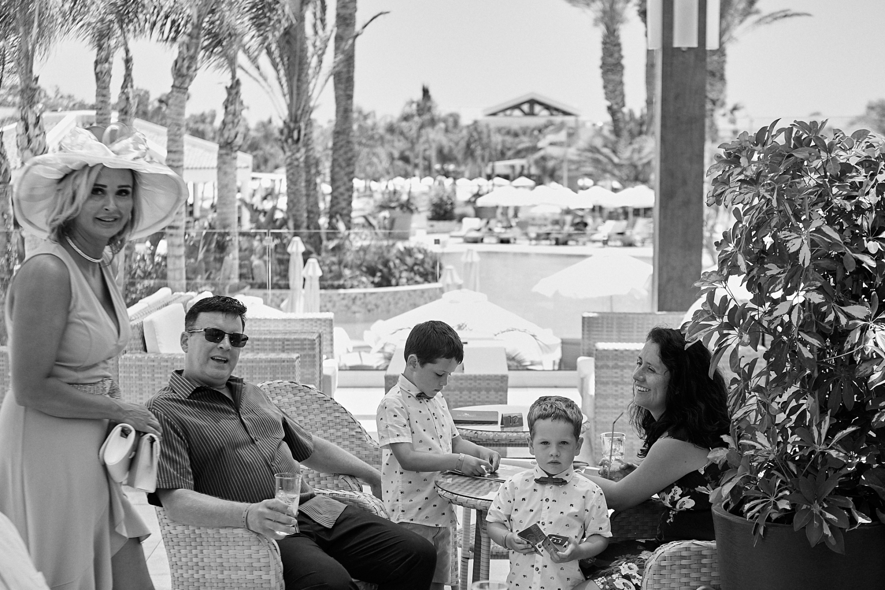 Photograph from the wedding of Shauna and Bradley at the Olympic Lagoon Resort in Ayia Napa