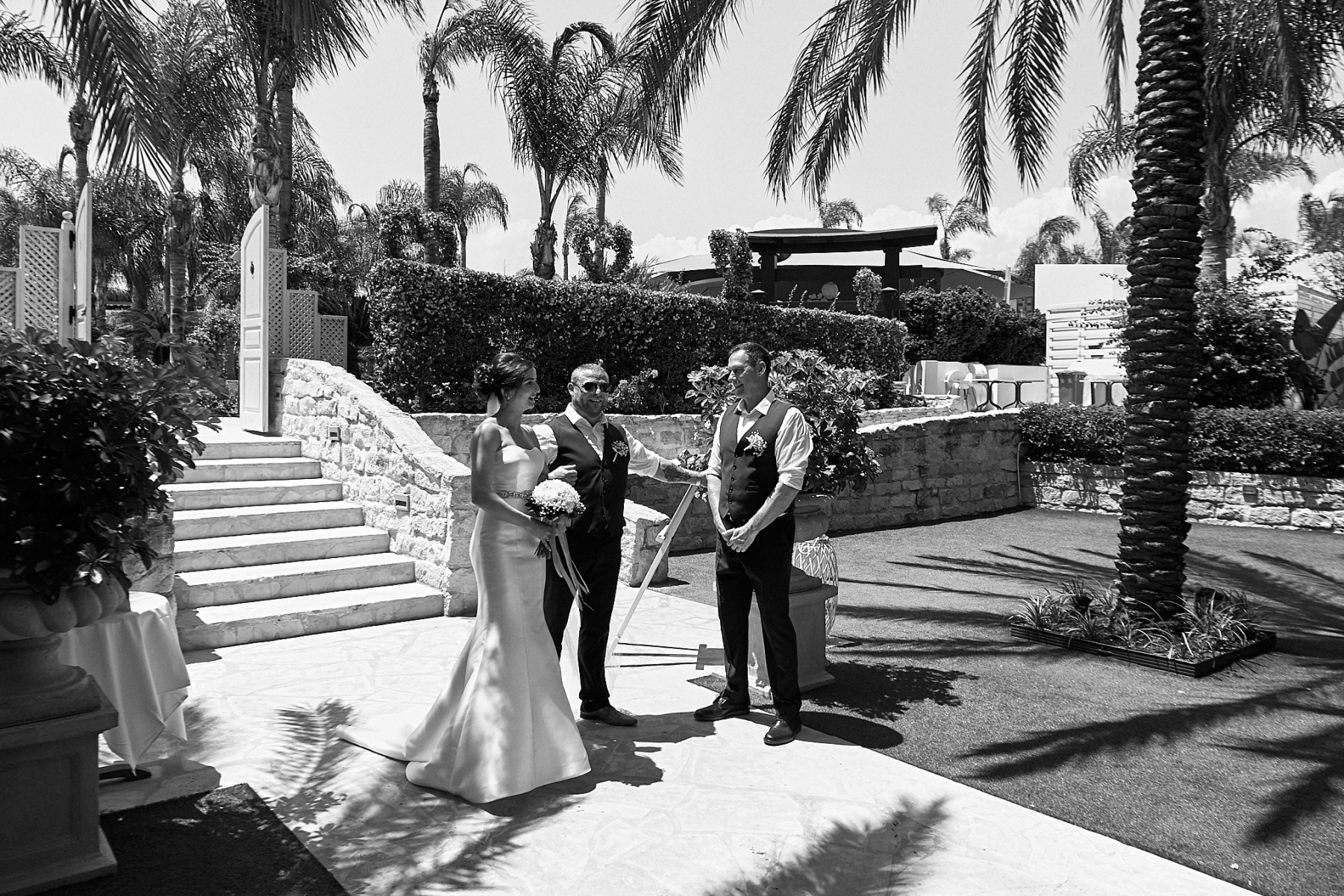 Photograph from the wedding of Shauna and Bradley at the Olympic Lagoon Resort in Ayia Napa