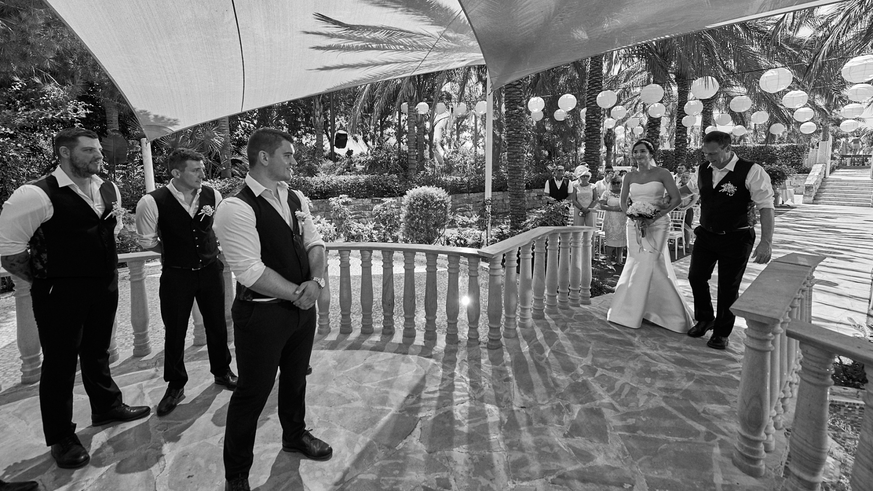 Photograph from the wedding of Shauna and Bradley at the Olympic Lagoon Resort in Ayia Napa