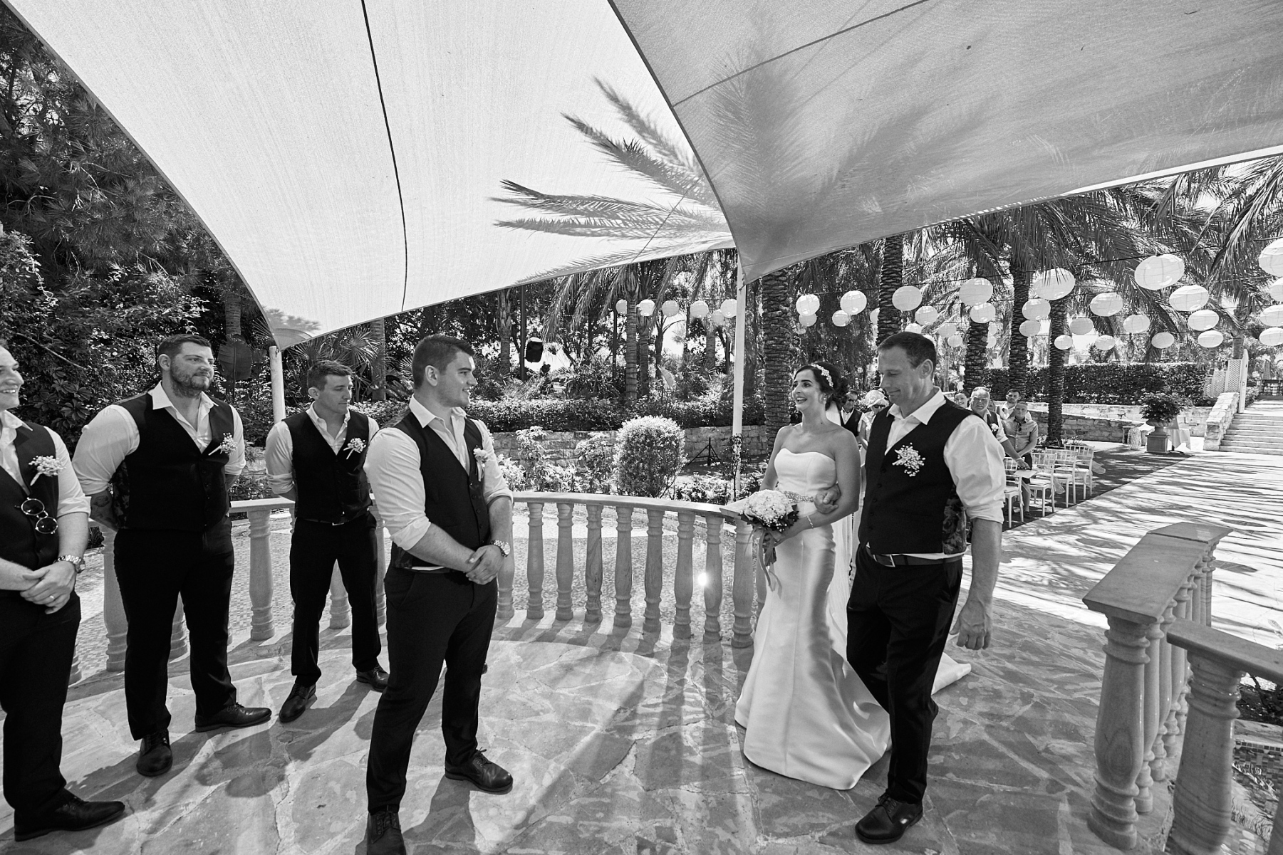 Photograph from the wedding of Shauna and Bradley at the Olympic Lagoon Resort in Ayia Napa