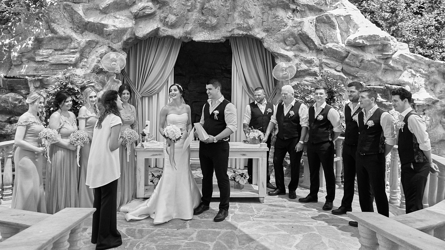 Photograph from the wedding of Shauna and Bradley at the Olympic Lagoon Resort in Ayia Napa