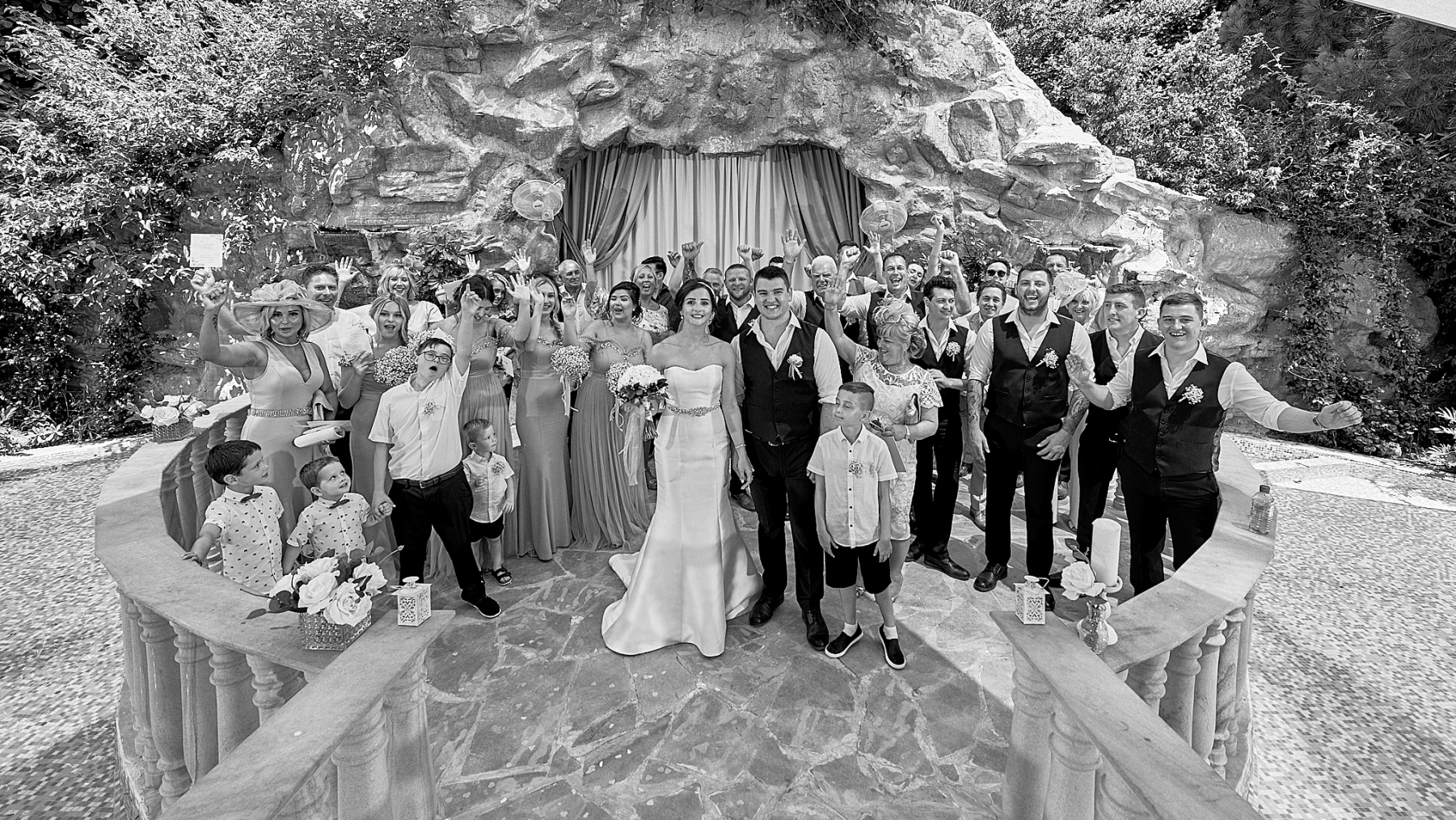 Photograph from the wedding of Shauna and Bradley at the Olympic Lagoon Resort in Ayia Napa