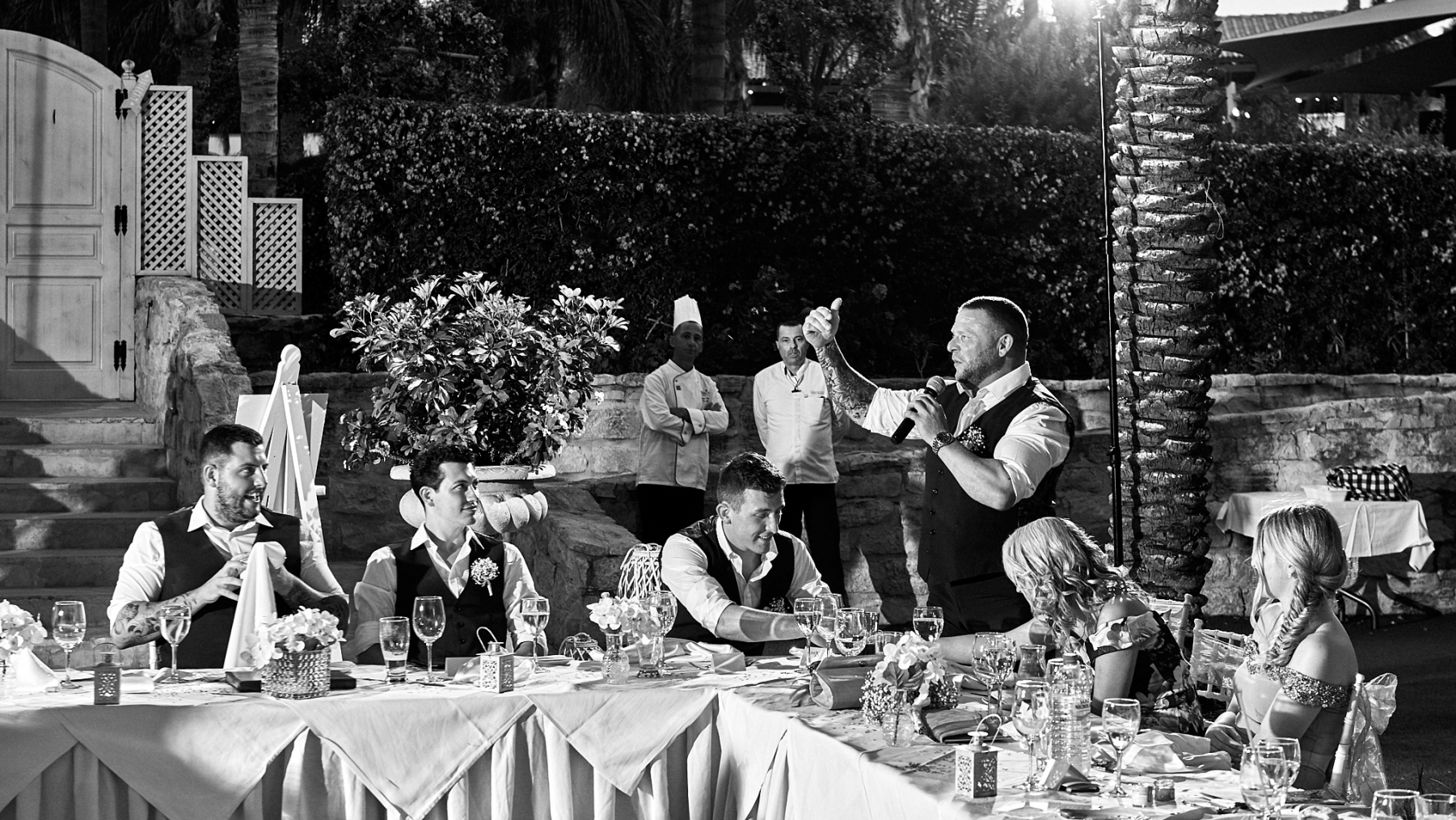 Photograph from the wedding of Shauna and Bradley at the Olympic Lagoon Resort in Ayia Napa