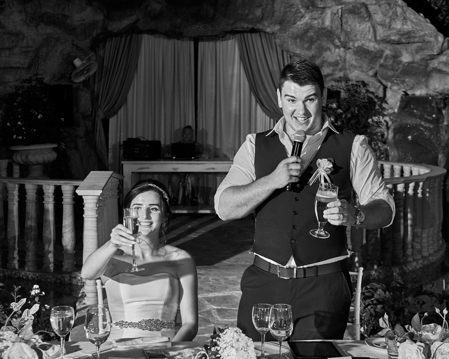 Photograph from the wedding of Shauna and Bradley at the Olympic Lagoon Resort in Ayia Napa