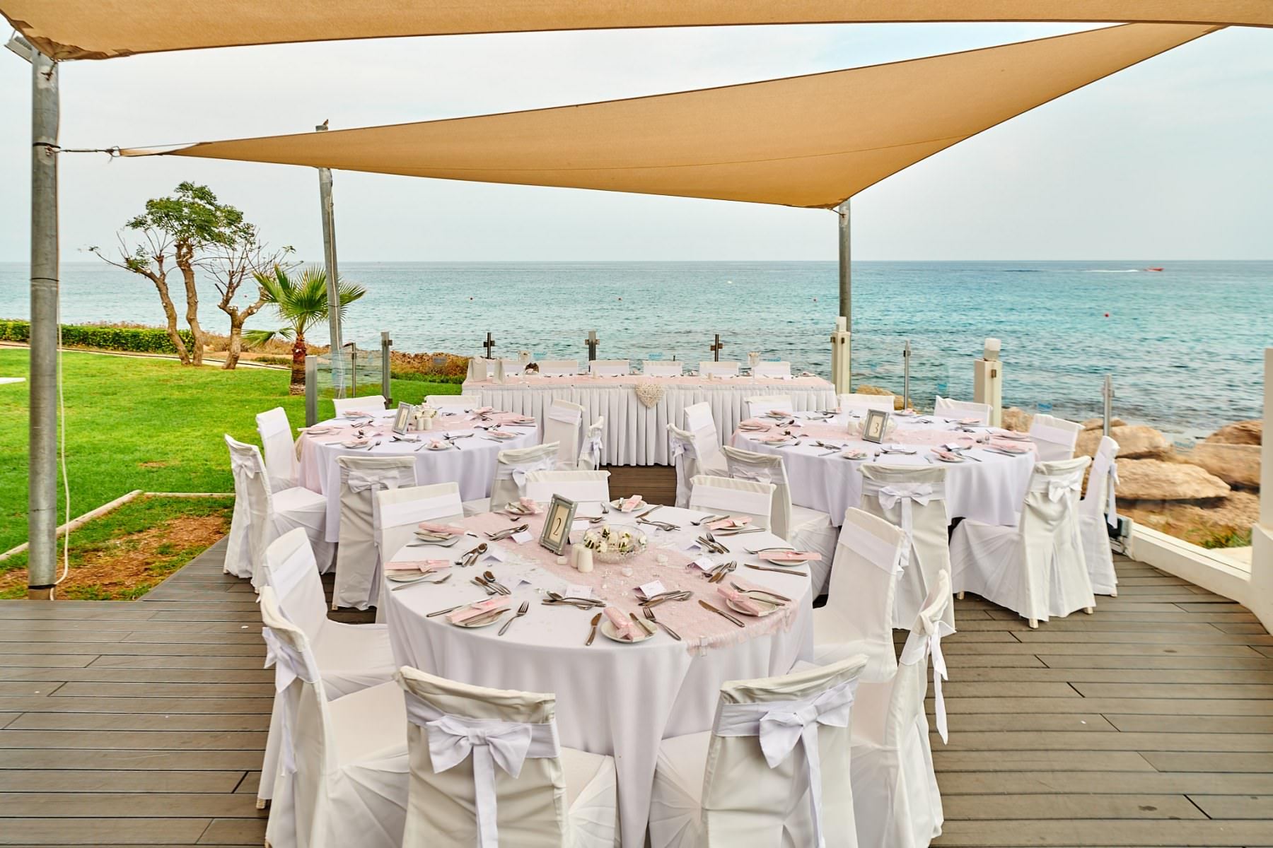 The wedding of Natalie and Steve at the Pernera Beach Hotel in Protaras