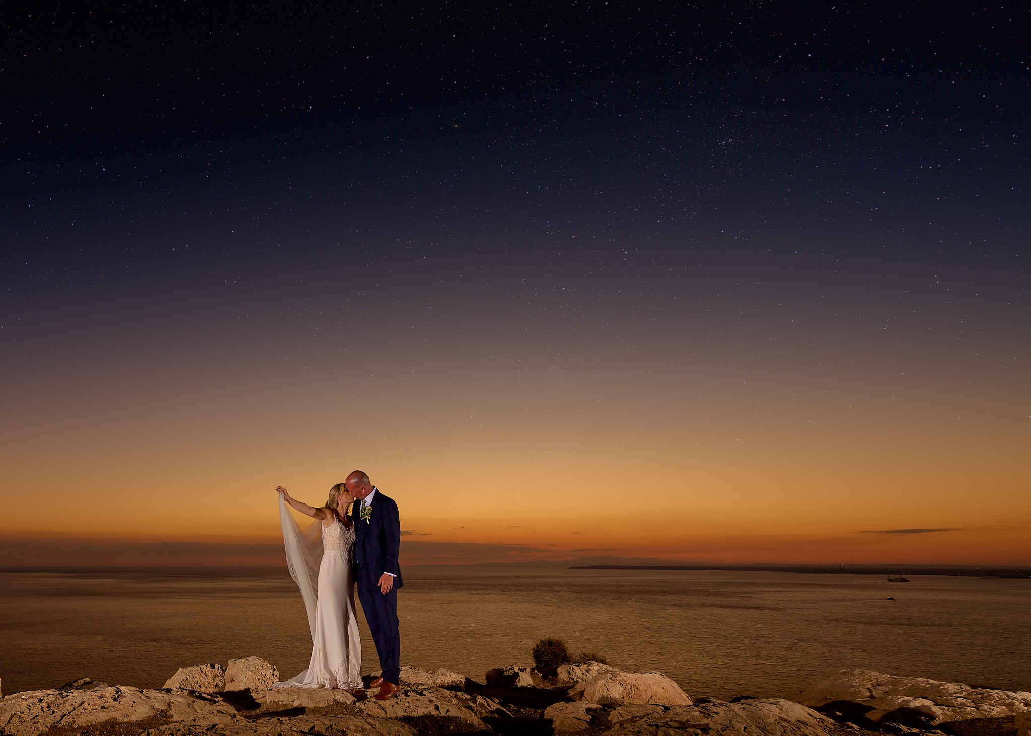 Mediterranean Beach Hotel Wedding Photographer